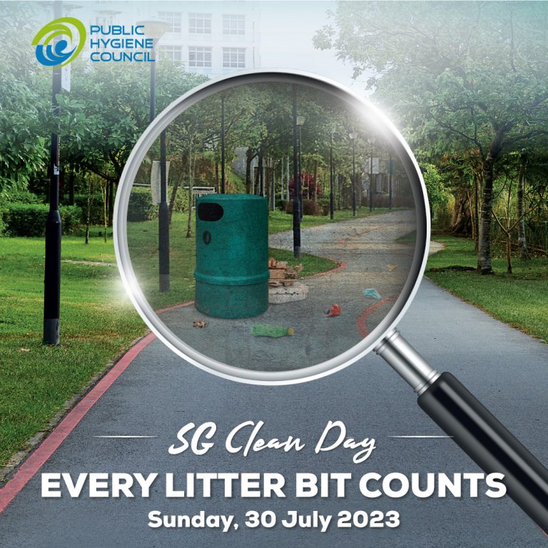 SG Clean Day on Sunday, 30 July 2023