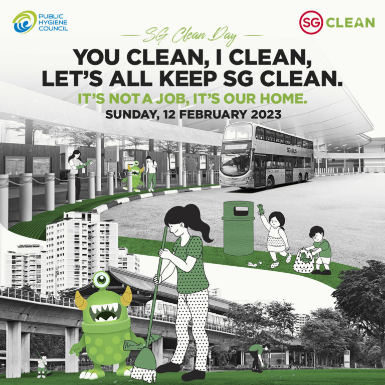 SG Clean Day on Sunday, 12 February 2023