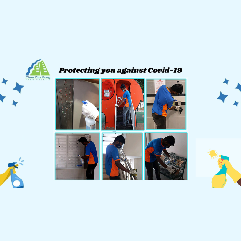 Deep cleaning of Teck Whye Block 3 & surrounding areas