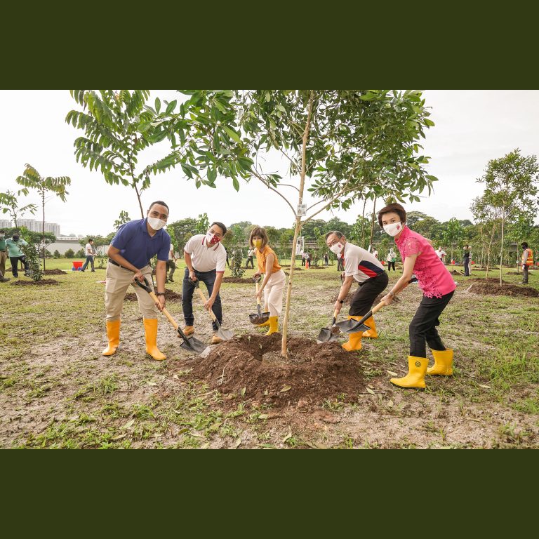 Chua Chu Kang GRC and Hong Kah North Reforestation Planting 2020