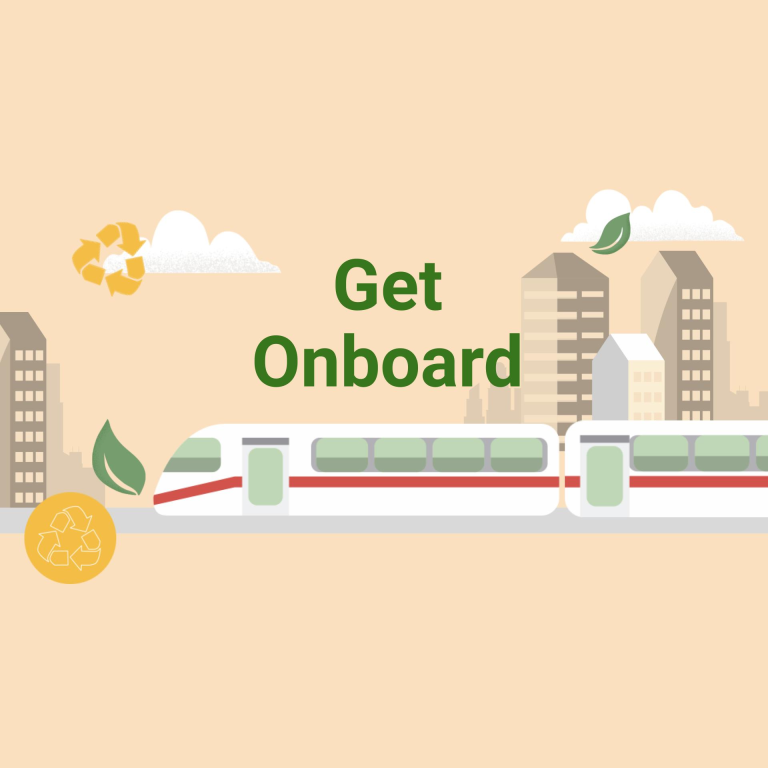 Take a Ride on the Sustainability Train — Coming to Your Void Deck