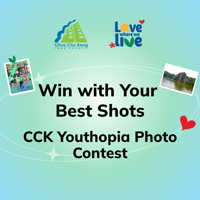 Your chance to win before our CCK Youthopia Photo Contest closes 5 July!
