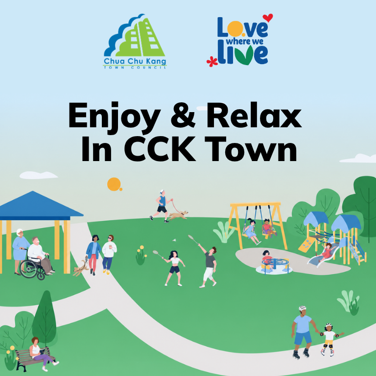 Spaces to gather, relax and connect in CCK Town